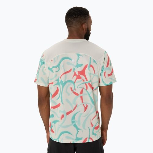 Футболка для бігу чоловіча ASICS Road All Over Print Top birch