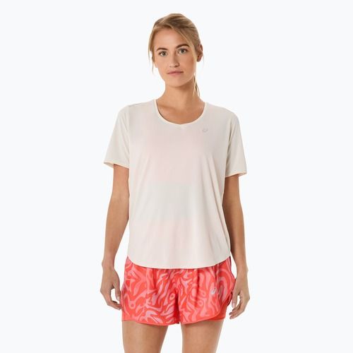 Футболка для бігу жіноча ASICS Road V-Neck birch