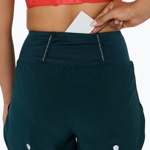 Шорти для бігу жіночі ASICS Road 3.5IN saxon green