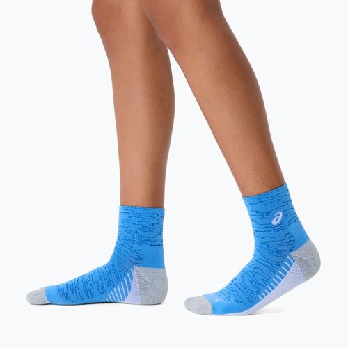 Шкарпетки ASICS Performance Run Quarter blue coast