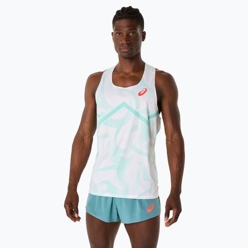 Чоловіча сорочка для бігу на морі ASICS Light Knit Singlet заспокійлива