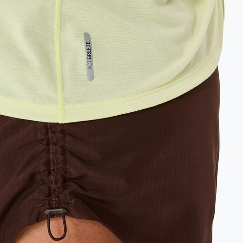 Жіноча бігова сорочка ASICS Nagino Run з регульованим баком з жовтого вересу