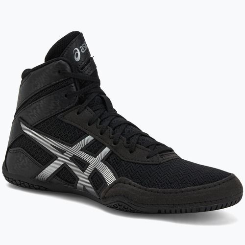 Кросівки борцівські ASICS Matcontrol 3 black/ pure silver