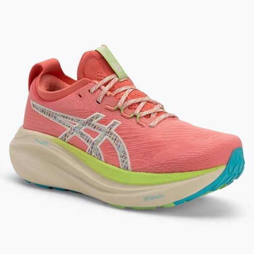 Кросівки для бігу жіночі ASICS Gel-Nimbus 27 lnature bathing/guava