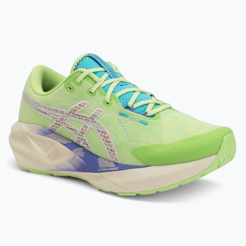 Кросівки для бігу чоловічі ASICS Novablast 5 TR nature bathing/lime green