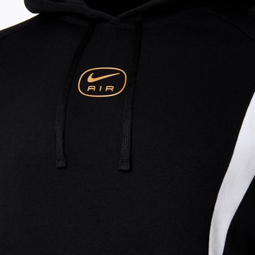 Кофта чоловіча Nike Sportstwear Air black/metallic gold