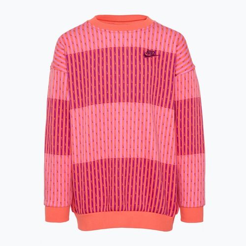 Кофта дитяча Nike Sportswear Club Fleece light wild mango/light wild mango/hot fuchsia