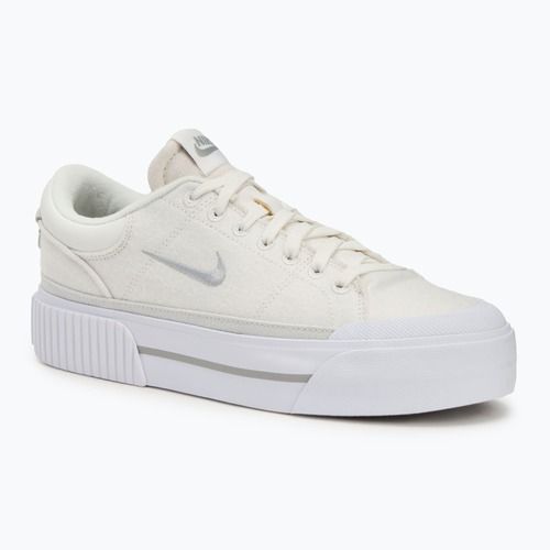 Кросівки жіночі Nike Court Legacy Lift summit white/white/phantom/light smoke grey