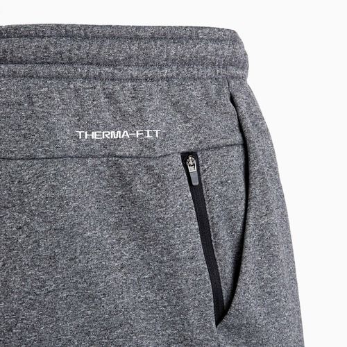 Штани чоловічі Nike Therma-FIT фітнес black/heather/black/white