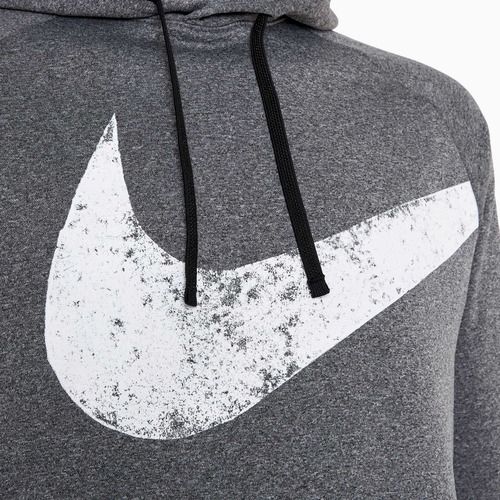 Кофта чоловіча Nike Therma-FIT фітнес black/heather/black/white