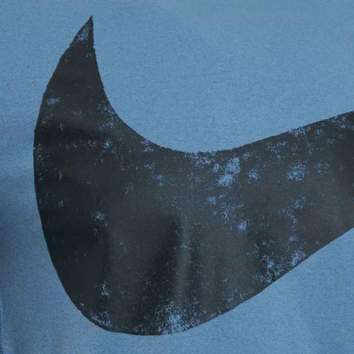 Футболка чоловіча Nike Hyverse Swoosh Dri-Fit aegean storm/black