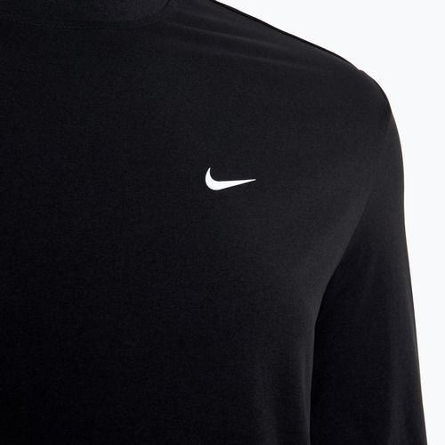 Лонгслів баскетбольна чоловіча Nike Icon Dri-Fit UV black/white
