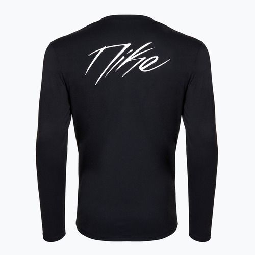 Лонгслів баскетбольна чоловіча Nike Icon Dri-Fit UV black/white