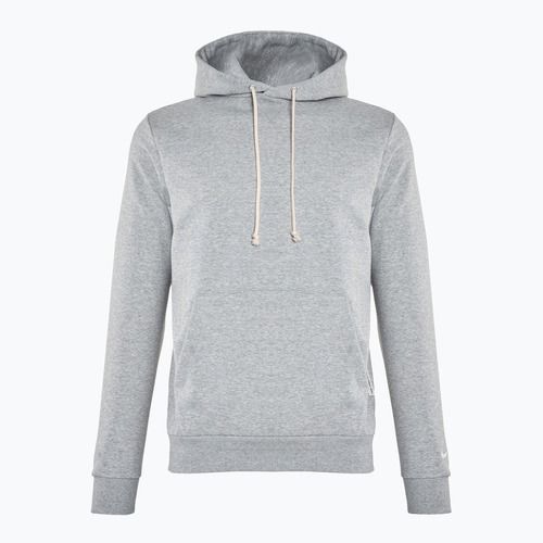 Кофта баскебольна чоловіча Nike Standard Issue Dri-Fit Hoodie dark grey heather/pale ivory