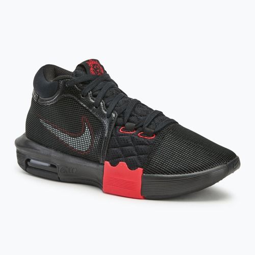Кросівки баскетбольні чоловічі Nike LeBron Witness 8 black/ university red/ white