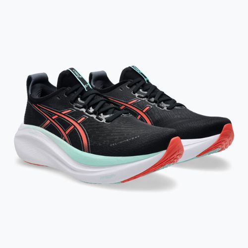 Кросівки для бігу чоловічі ASICS Gel-Nimbus 27 black/coral reef