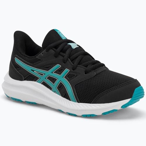 Кросівки для бігу дитячі ASICS Jolt 4 GS black/wave teal