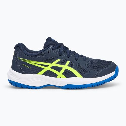 Кросівки дитячі ASICS Upcourt 6 GS midnight/safety yellow