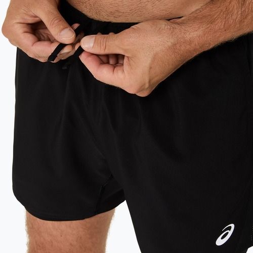 Чоловічі бігові шорти ASICS Core 2N1 5IN performance black/performance black