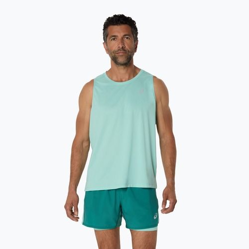 Топ для бігу чоловічий ASICS Core Singlet oasis green