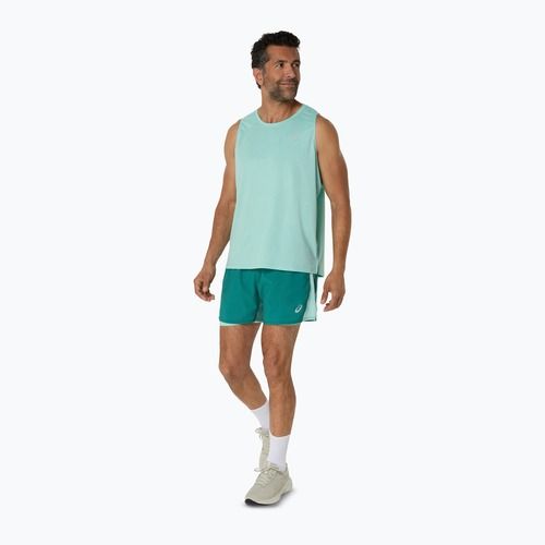 Топ для бігу чоловічий ASICS Core Singlet oasis green