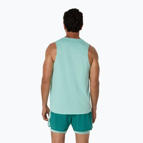 Топ для бігу чоловічий ASICS Core Singlet oasis green
