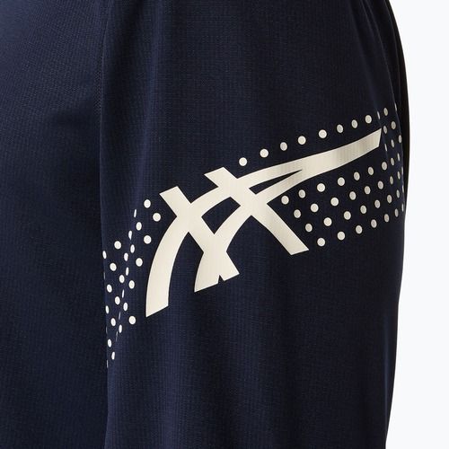Лонгслів для бігу чоловічий ASICS Icon LS 1/2 Zip midnight