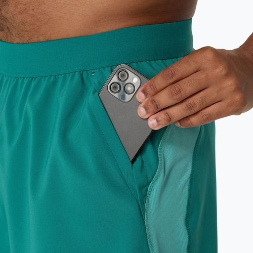 Шорти для бігу чоловічі ASICS Road 5IN rainy lake/light teal