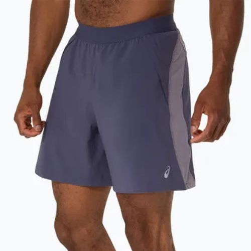Шорти для бігу чоловічі ASICS Road 7IN indigo fog/lavender grey