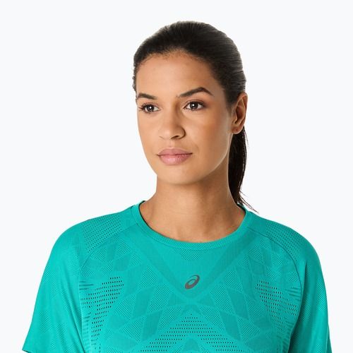 Футболка для бігу жіноча ASICS Metarun SS Top wave teal