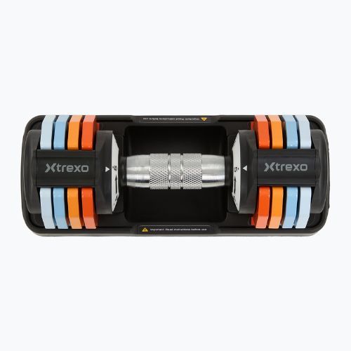 Комплект гантелей регульованих XTREXO 2 x 5 кг multicolor