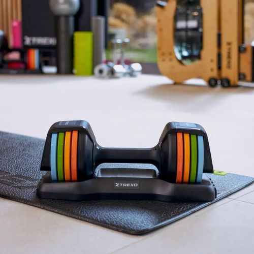 Гантель регульована XTREXO 11,5 кг multicolor