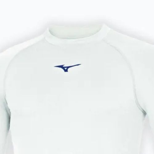 Лонгслів для бігу чоловічий Mizuno Uni Core white/ navy