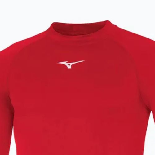 Лонгслів для бігу чоловічий Mizuno Uni Core red/ white