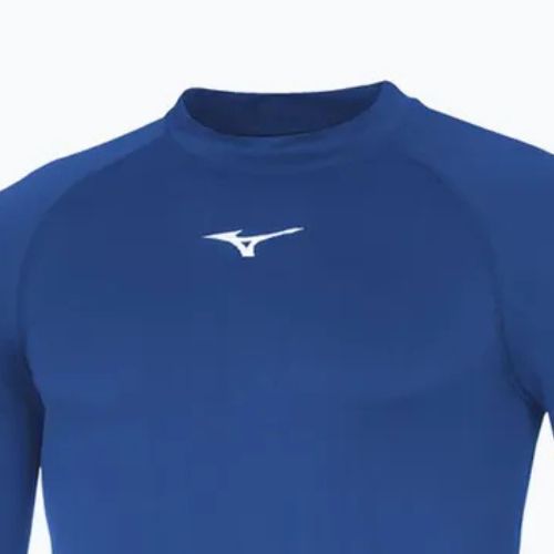 Лонгслів для бігу чоловічий Mizuno Uni Core royal/ white