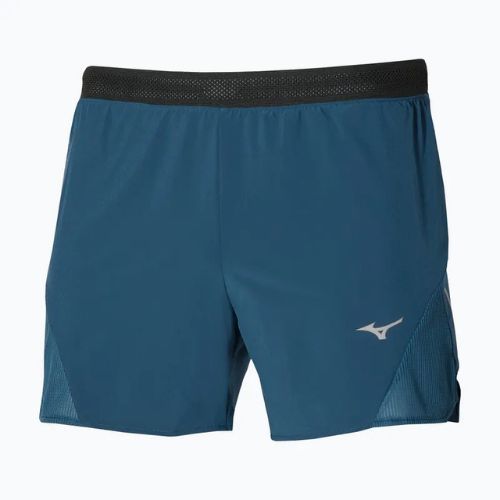 Шорти для бігу чоловічі Mizuno Aero 4.5 blue wing teal