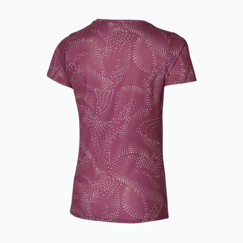 Футболка для бігу жіноча Mizuno Impulse Core Graphic Tee violet quartz