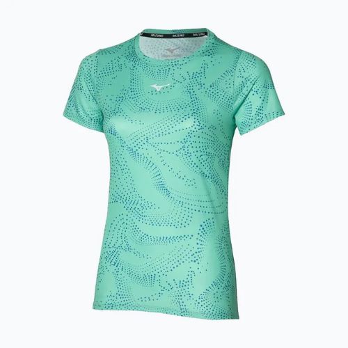 Футболка для бігу жіноча Mizuno Impulse Core Graphic Tee dusty jade