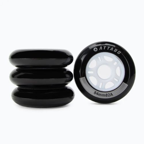 Колеса для роликових ковзанів ATTABO Wheels 84 мм 4 шт. чорний