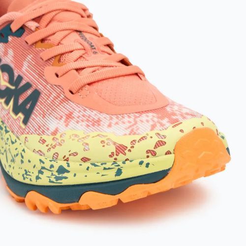 Жіночі бігові кросівки HOKA Speedgoat 6 польовий шпат/блакитні сутінки