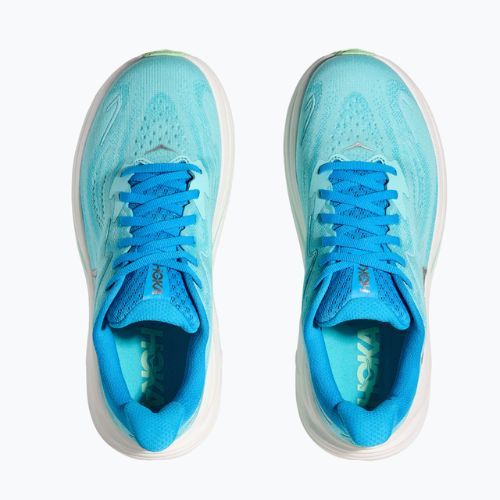 Кросівки для бігу жіночі HOKA Clifton 10 Wide skyward blue/cielo blue