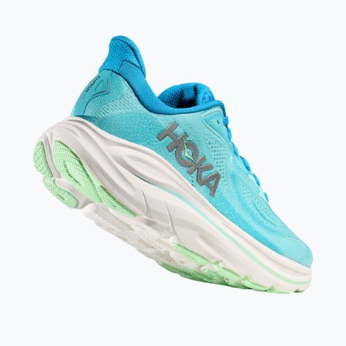 Кросівки для бігу жіночі HOKA Clifton 10 Wide skyward blue/cielo blue