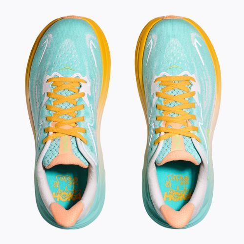 Кросівки для бігу жіночі HOKA Clifton 10 blue spark/white