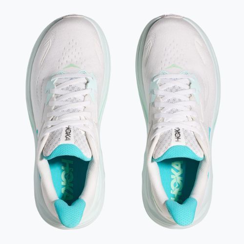 Кросівки для бігу жіночі HOKA Clifton 10 white/cielo blue