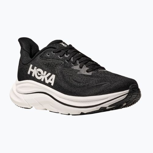 Кросівки для бігу чоловічі HOKA Clifton 10 Wide black/white