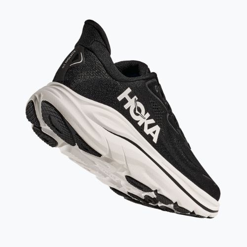 Кросівки для бігу чоловічі HOKA Clifton 10 Wide black/white