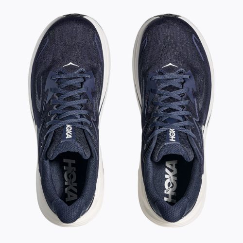 Кросівки для бігу чоловічі HOKA Clifton 10 navy/white
