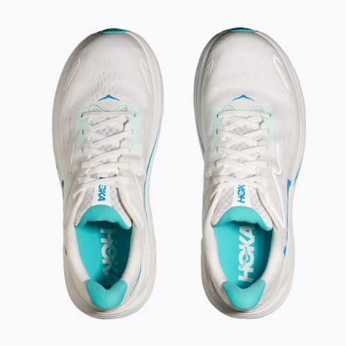 Кросівки для бігу чоловічі HOKA Clifton 10 white/skyward blue
