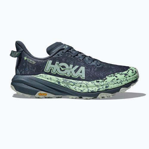 Жіночі бігові кросівки HOKA Speedgoat 6 GTX грозова хмара / м'ятний флюорит