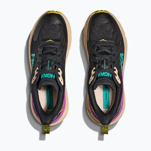 Кросівки для бігу чоловічі HOKA Challenger 7 GTX black/oatmeal